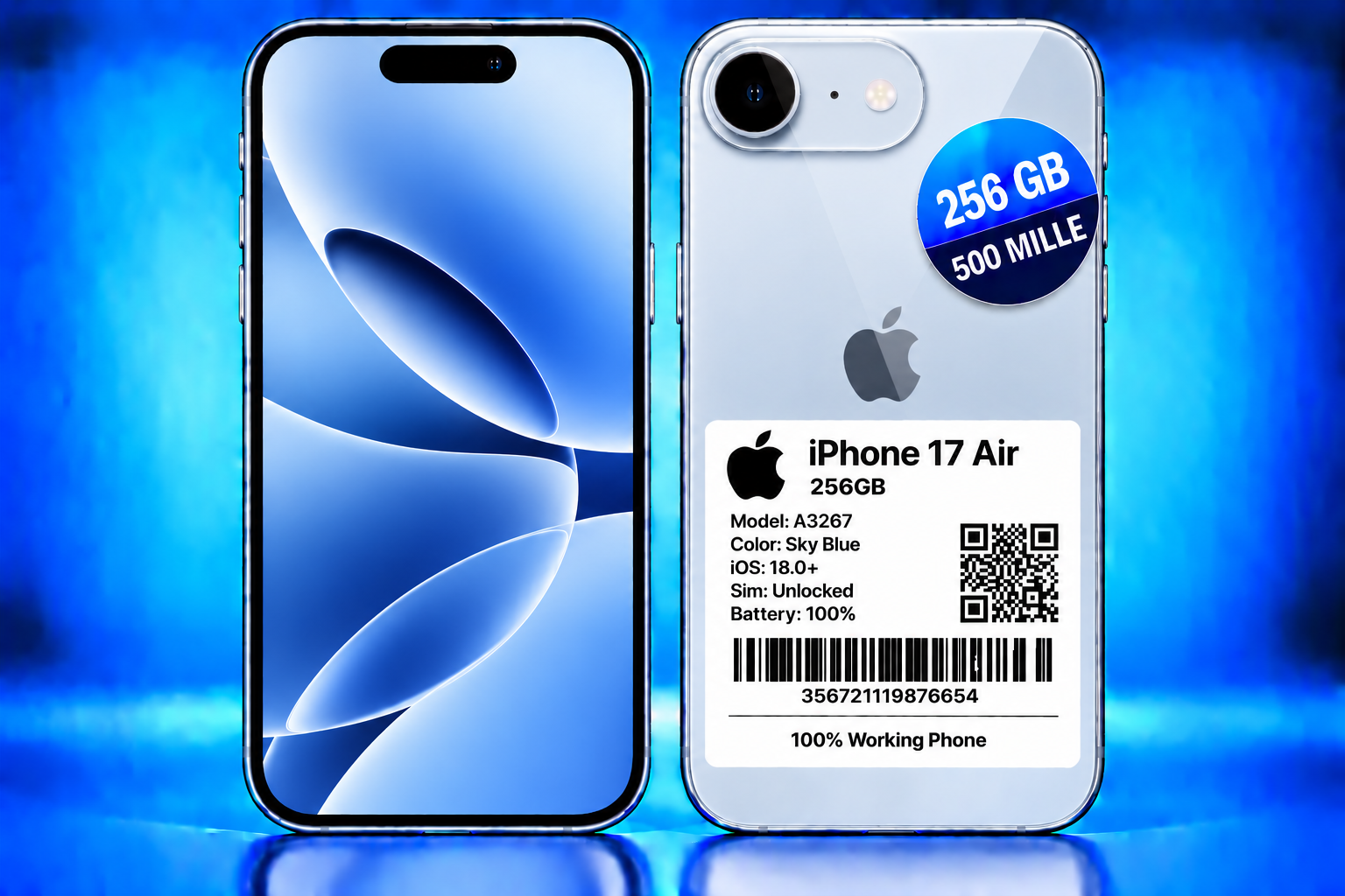 iPhone 17 air 256gig
