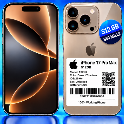 iPhone 17pro max 512gb
