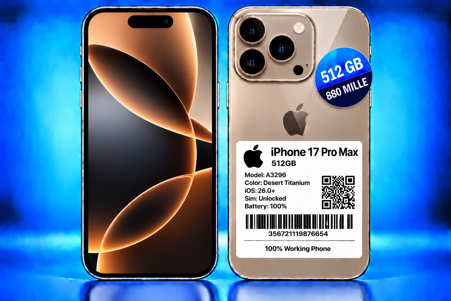 iPhone 17pro max 512gb