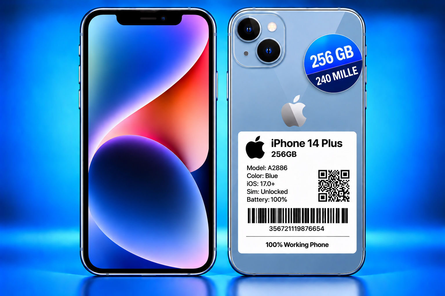 iphone 14 plus 256gig