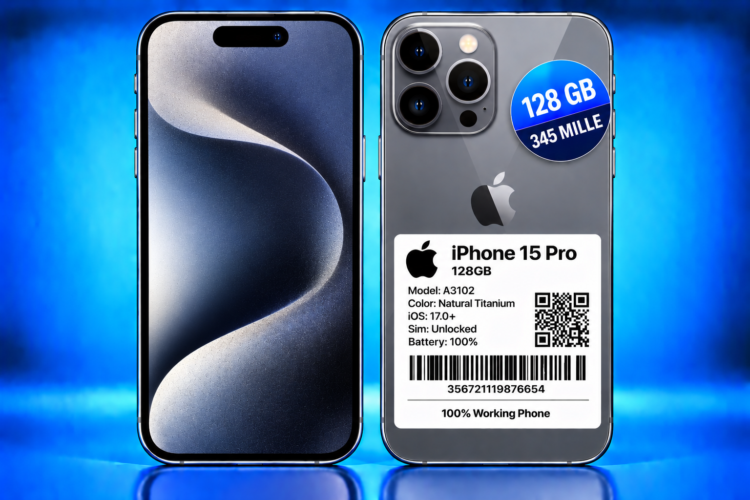iphone 15 pro 128gig