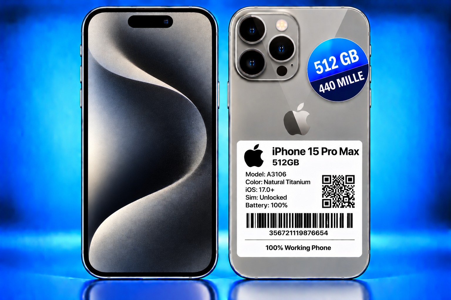 iphone 15pro max 512gb